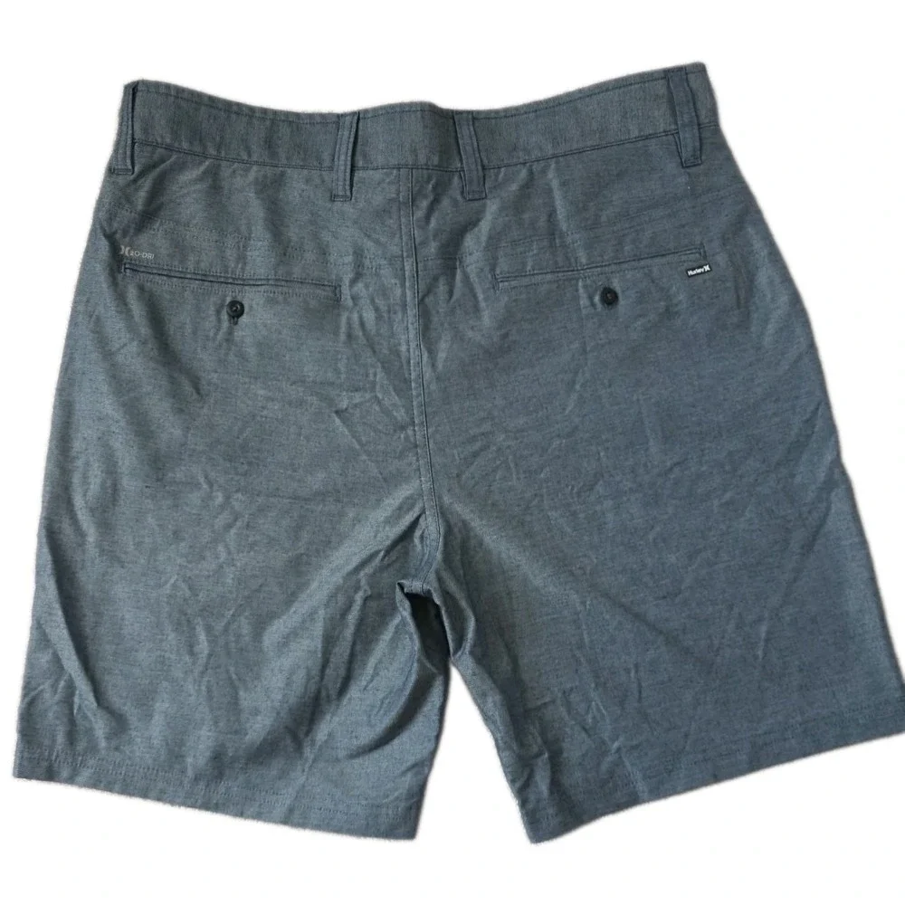 Hurley H2O-Dri Breathe Gray Hybrid Shorts Size 31. Men's 19